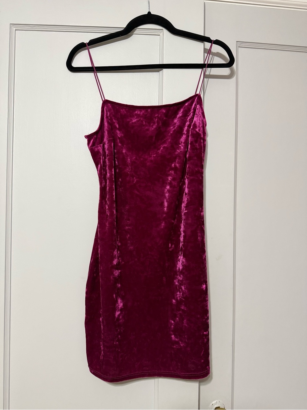 Urban Renewal Crushed Velvet Slip Dress